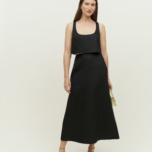 Reformation Silas Linen Skirt